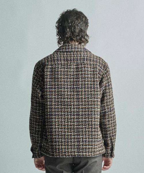 MEN'S BIGI(メンズビギ)の「モダンCPOシャツジャケット(ブルゾン・メンズ・チャコールグレー/ブラウン系その他・03/01/02)」の13枚目の写真