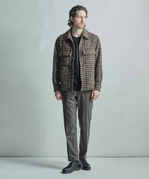 MEN'S BIGI(メンズビギ)の「モダンCPOシャツジャケット(ブルゾン・メンズ・チャコールグレー/ブラウン系その他・03/01/02)」の18枚目の写真