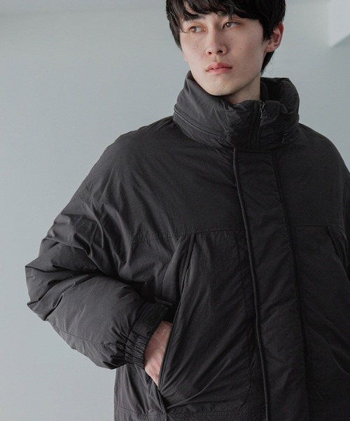 LOWRYS FARM（ローリーズファーム）の「【LFM(U)】エアサーマルモンスターブルゾン　494555（ダウンジャケット/コート・メンズ・グレー/ブラック・MEDIUM/LARGE）」の6枚目の写真