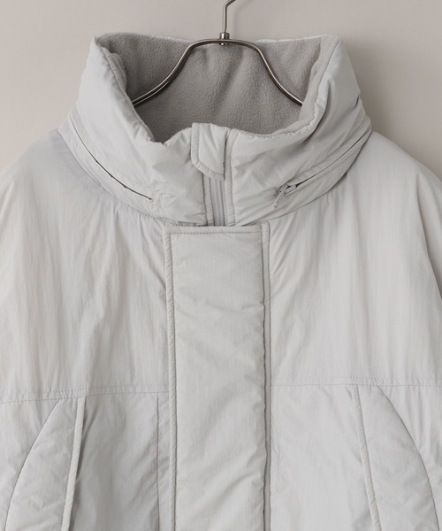 LOWRYS FARM（ローリーズファーム）の「【LFM(U)】エアサーマルモンスターブルゾン　494555（ダウンジャケット/コート・メンズ・グレー/ブラック・MEDIUM/LARGE）」の9枚目の写真