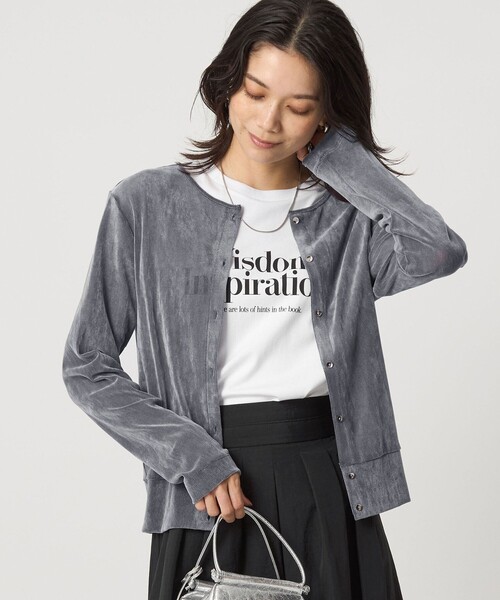 green label relaxing(グリーンレーベルリラクシング)の「ロゴ ショートスリーブ Tシャツ(Tシャツ/カットソー・レディース・オフホワイト/ブラウン系/ダークグレー/ケリーグリーン・FREE)」の16枚目の写真