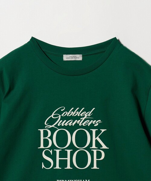 green label relaxing(グリーンレーベルリラクシング)の「ロゴ ショートスリーブ Tシャツ(Tシャツ/カットソー・レディース・オフホワイト/ブラウン系/ダークグレー/ケリーグリーン・FREE)」の5枚目の写真