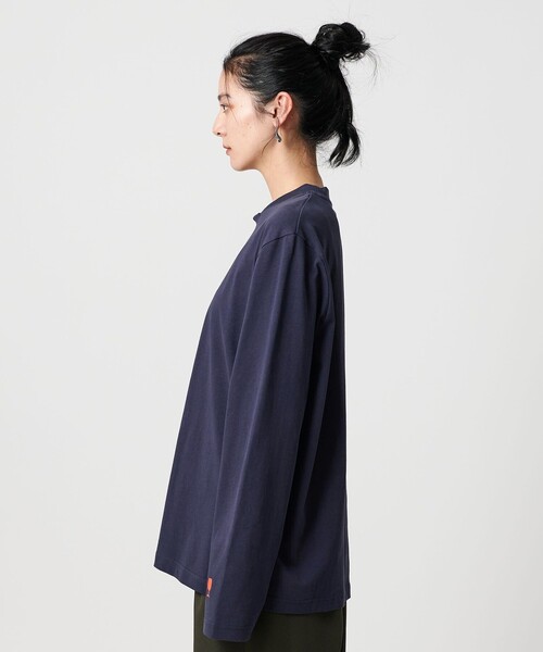 Gift Shop（ギフトショップ）の「＜Gift Shop＞ Le Verre Vole ロングスリーブTシャツ（Tシャツ/カットソー・レディース・ネイビー・M）」の7枚目の写真