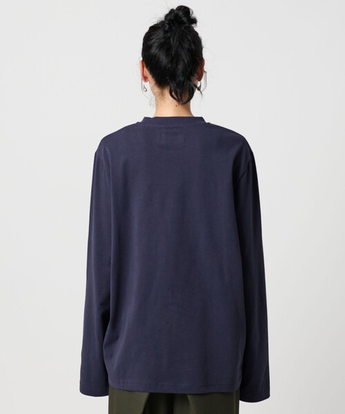 Gift Shop（ギフトショップ）の「＜Gift Shop＞ Le Verre Vole ロングスリーブTシャツ（Tシャツ/カットソー・レディース・ネイビー・M）」の8枚目の写真