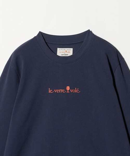 Gift Shop（ギフトショップ）の「＜Gift Shop＞ Le Verre Vole ロングスリーブTシャツ（Tシャツ/カットソー・レディース・ネイビー・M）」の11枚目の写真