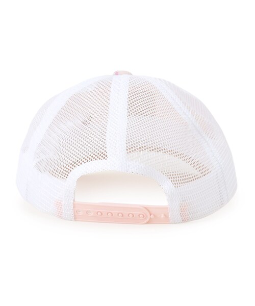 SHOO・LA・RUE（シューラルー）の「総柄刺繍メッシュキャップ（キャップ・キッズ・アイボリー系/ピンク系1・99）」の5枚目の写真