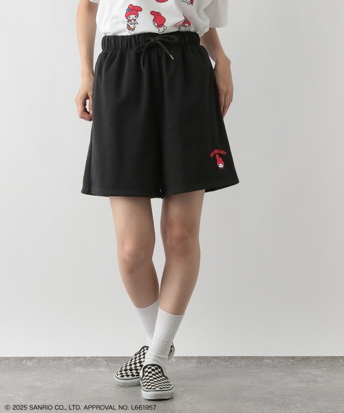 FOUND GOOD（ファウンドグッド）の「サンリオキャラクターズ/ウラケショーツ（その他パンツ・レディース・レッド系5/グレー系2/ブラック/グレー系1・M/L）」の4枚目の写真