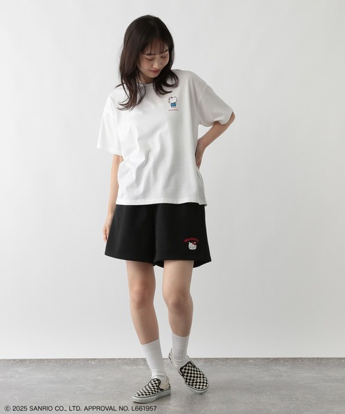 FOUND GOOD（ファウンドグッド）の「サンリオキャラクターズ/ウラケショーツ（その他パンツ・レディース・レッド系5/グレー系2/ブラック/グレー系1・M/L）」の5枚目の写真