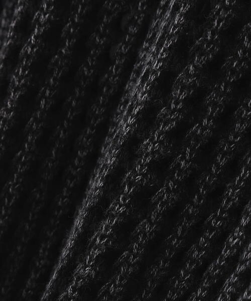 DANKE SCHON(ダンケシェーン)の「【WEB&DEPOT限定】DankeSchon/ダンケシェーン/CHEMICAL MESHKNIT CN(ニット/セーター・レディース・ブラック・L/M)」の6枚目の写真