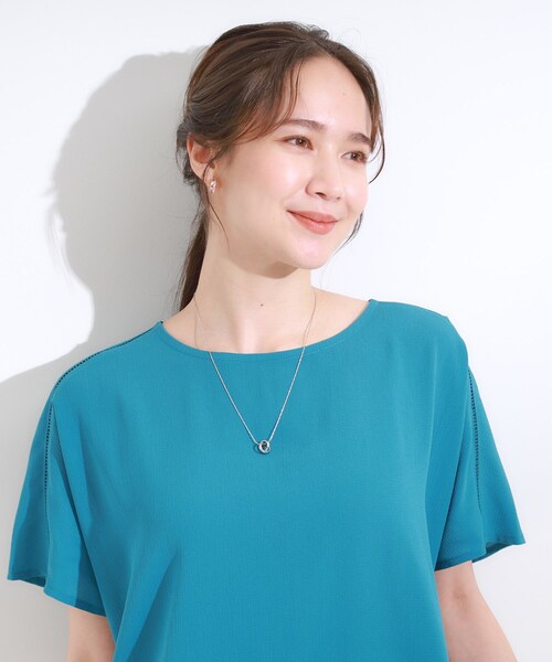 SHOO・LA・RUE(シューラルー)の「【2WAY】リング&クリアドロップネックレス(ネックレス・レディース・ピンクゴールド/シルバー/ゴールド・00)」の10枚目の写真