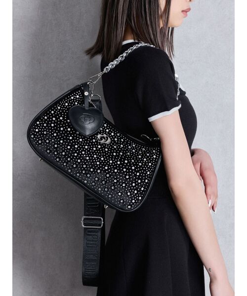GDラインストーンBAG（ハンドバッグ）｜GYDA（ジェイダ）の
