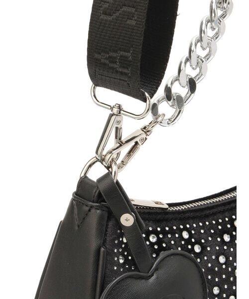 GYDA（ジェイダ）の「GDラインストーンBAG（ハンドバッグ・レディース・オフホワイト/ブラック・FREE）」の18枚目の写真