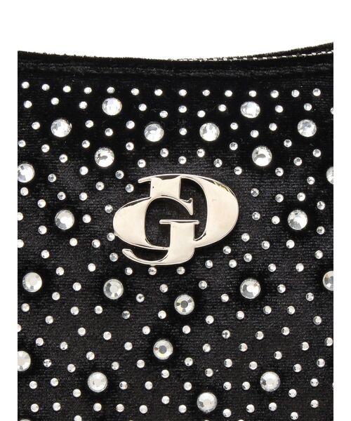 GYDA（ジェイダ）の「GDラインストーンBAG（ハンドバッグ・レディース・オフホワイト/ブラック・FREE）」の21枚目の写真