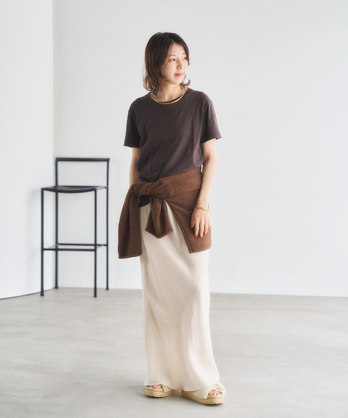 ■LE TALON レザー ボアベルト サンダル ブラウン S 美品 LE TALON サンダル レザーボアベルトサンダル レディース