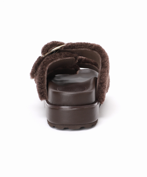 LE TALON(ルタロン)の「レザーボアベルトサンダル(サンダル・レディース・レモンイエロー/ブラウン・LARGE/MEDIUM/X-LARGE/SMALL)」の5枚目の写真