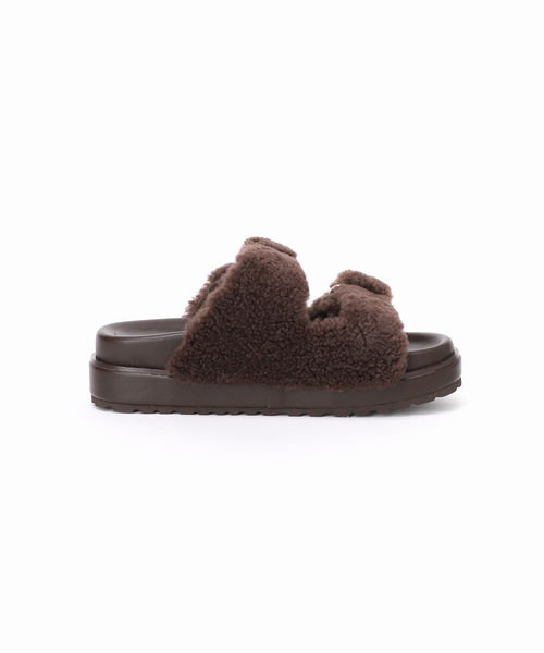 LE TALON(ルタロン)の「レザーボアベルトサンダル(サンダル・レディース・レモンイエロー/ブラウン・LARGE/MEDIUM/X-LARGE/SMALL)」の6枚目の写真