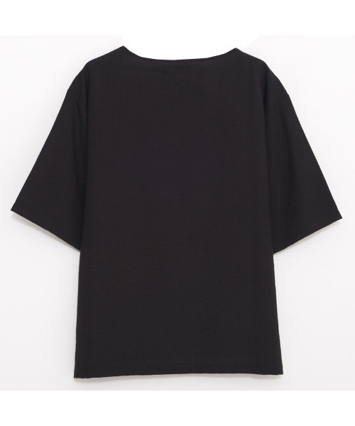 SILVER BULLET(シルバーバレット)の「『CavariA/キャバリア』布帛半袖Tシャツ(Tシャツ/カットソー・メンズ・ブルーグレー/チャコール/ブラック・L/M)」の14枚目の写真