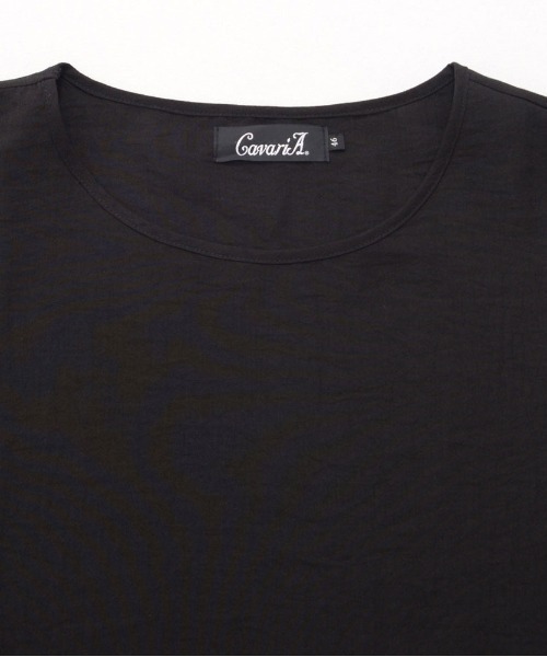 SILVER BULLET(シルバーバレット)の「『CavariA/キャバリア』布帛半袖Tシャツ(Tシャツ/カットソー・メンズ・ブルーグレー/チャコール/ブラック・L/M)」の15枚目の写真