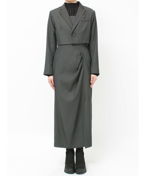 MURUA 2wayレングステーラードジャケット MURUA（ムルーア） ジャケット テーラードジャケット 「セットアップ