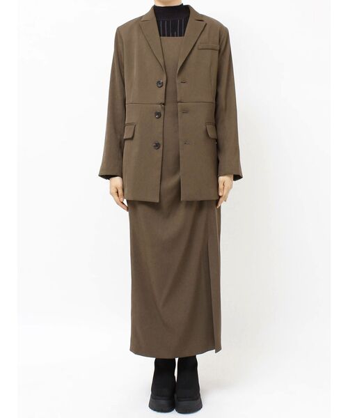 MURUA 2wayレングステーラードジャケット MURUA（ムルーア） ジャケット テーラードジャケット 「セットアップ