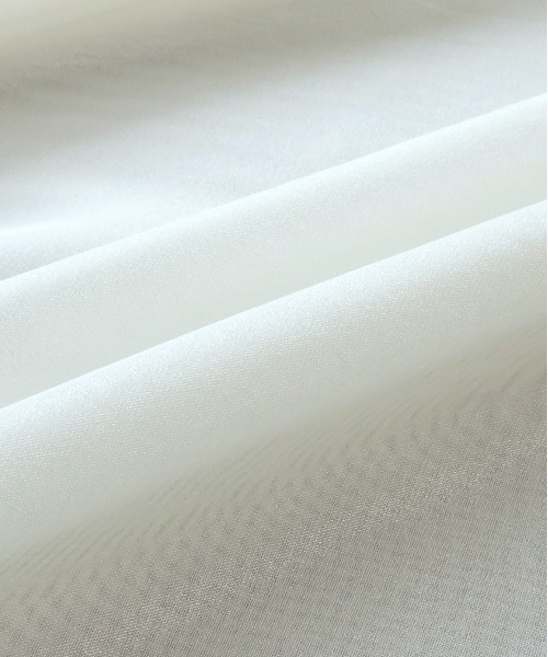 ad thie（アドティエ）の「ポルカドット レイヤードナロースカート（スカート・レディース・オフホワイト/ブラック・FREE）」の6枚目の写真