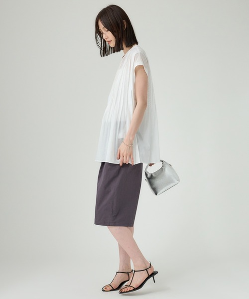 BABYLONE(バビロン)の「アヤダンプハーフパンツ(その他パンツ・レディース・チャコール/ベージュ・フリー)」の13枚目の写真