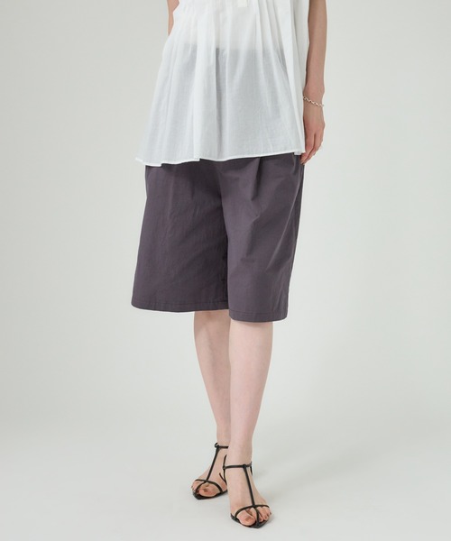 BABYLONE(バビロン)の「アヤダンプハーフパンツ(その他パンツ・レディース・チャコール/ベージュ・フリー)」の15枚目の写真