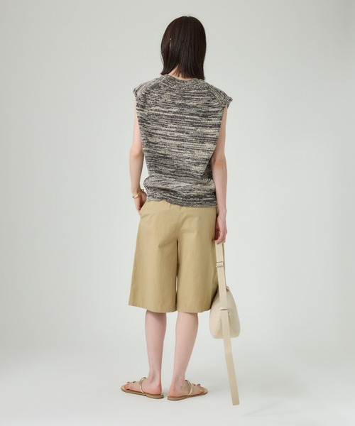 BABYLONE(バビロン)の「アヤダンプハーフパンツ(その他パンツ・レディース・チャコール/ベージュ・フリー)」の9枚目の写真