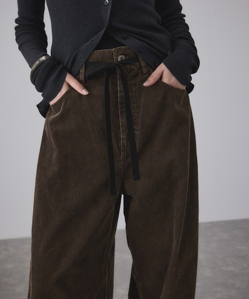 新色追加】ガーメントダイコーデュロイパンツ（その他パンツ）｜ADAM