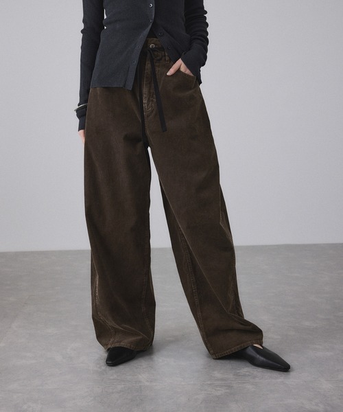 新色追加】ガーメントダイコーデュロイパンツ（その他パンツ）｜ADAM