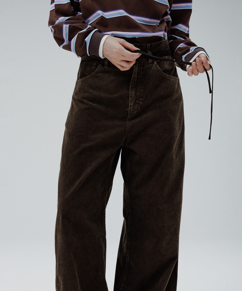 新色追加】ガーメントダイコーデュロイパンツ（その他パンツ）｜ADAM