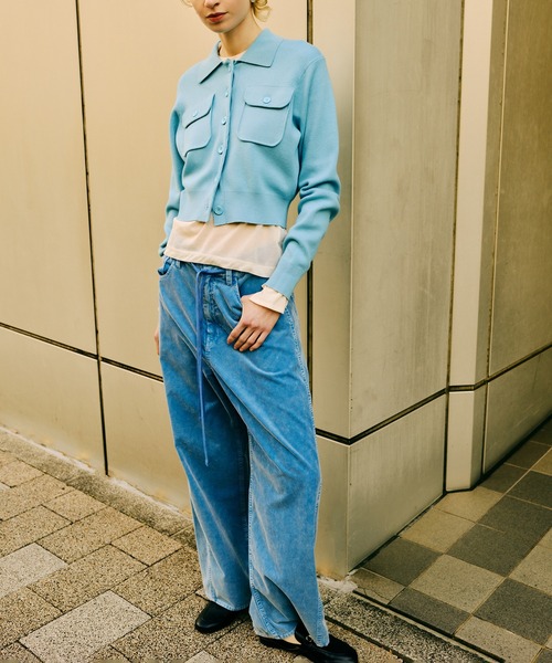 新色追加】ガーメントダイコーデュロイパンツ（その他パンツ）｜ADAM