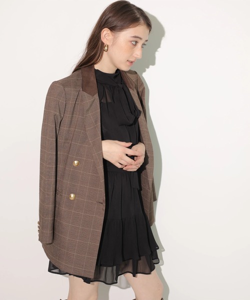Rirandture（リランドチュール）の「ダブルジャケット（その他アウター・レディース・ダークブラウン・2/1/0）」の5枚目の写真
