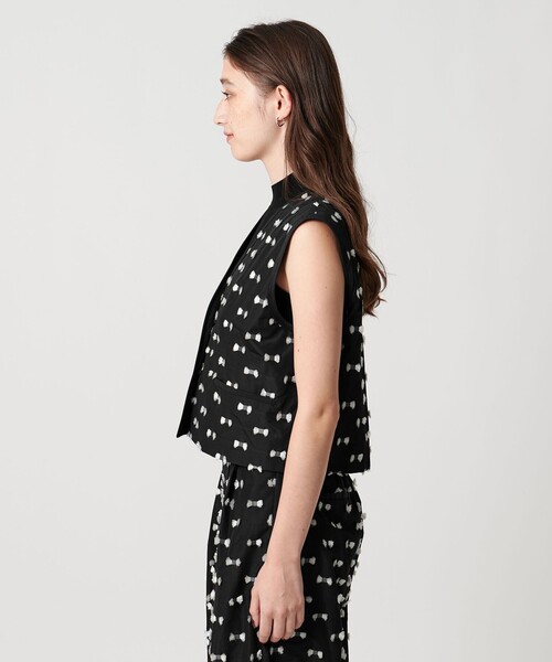 united arrows リボンカットジャカードベスト UNITED ARROWS（ユナイテッドアローズ）の「リボン カットジャ