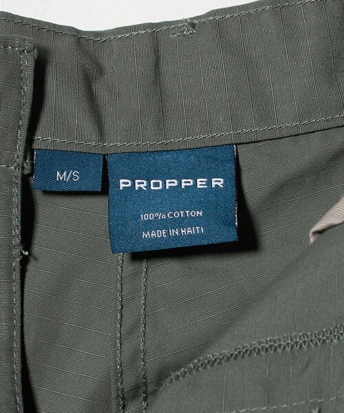 PROPPER（プロッパー）の「＜PROPPER＞D/H 6ポケット カーゴパンツ（カーゴパンツ・メンズ・オリーブ/ブラック・L/M/S）」の16枚目の写真