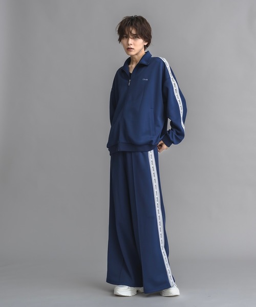 17HR（セブンティーンアワーズ）の「【ユニセックス】トラックパンツ(セットアップ可)（その他パンツ・レディース・ライトグレー/ネイビー・LARGE/MEDIUM）」の17枚目の写真