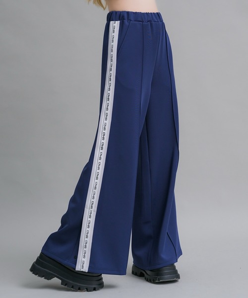 17HR（セブンティーンアワーズ）の「【ユニセックス】トラックパンツ(セットアップ可)（その他パンツ・レディース・ライトグレー/ネイビー・LARGE/MEDIUM）」の6枚目の写真