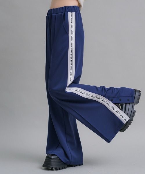 17HR（セブンティーンアワーズ）の「【ユニセックス】トラックパンツ(セットアップ可)（その他パンツ・レディース・ライトグレー/ネイビー・LARGE/MEDIUM）」の8枚目の写真