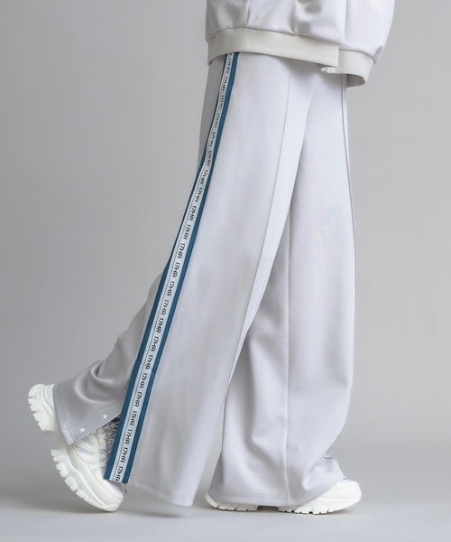 17HR（セブンティーンアワーズ）の「【ユニセックス】トラックパンツ(セットアップ可)（その他パンツ・レディース・ライトグレー/ネイビー・LARGE/MEDIUM）」の5枚目の写真
