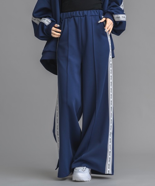 17HR（セブンティーンアワーズ）の「【ユニセックス】トラックパンツ(セットアップ可)（その他パンツ・レディース・ライトグレー/ネイビー・LARGE/MEDIUM）」の10枚目の写真