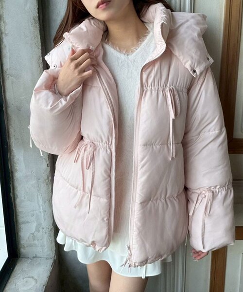 OLIVE des OLIVE（オリーブデオリーブ）の「リボンエコダウンミドル丈