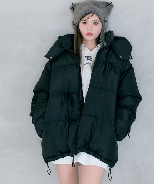 OLIVE des OLIVE（オリーブデオリーブ）の「リボンエコダウンミドル丈