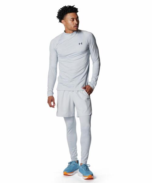 UNDER ARMOUR(アンダーアーマー)の「UAモチベート ジャカード レギンス(トレーニング/メンズ)(レギンス/スパッツ・メンズ・グレー・M/2XL/XL/L)」の5枚目の写真