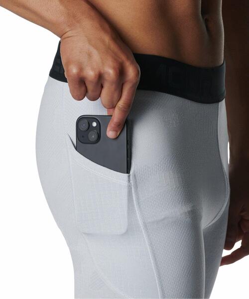 UNDER ARMOUR(アンダーアーマー)の「UAモチベート ジャカード レギンス(トレーニング/メンズ)(レギンス/スパッツ・メンズ・グレー・M/2XL/XL/L)」の8枚目の写真