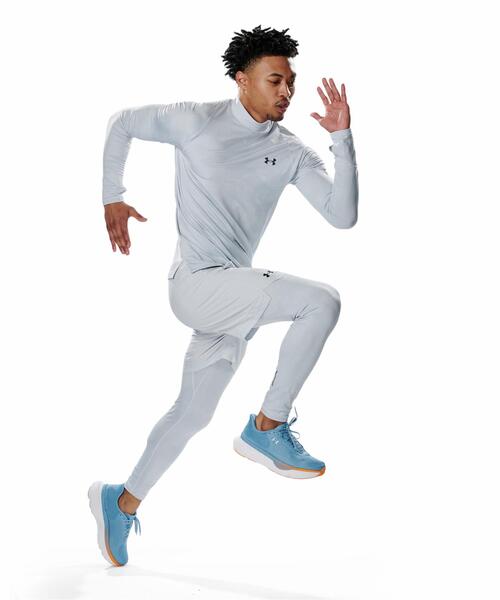 UNDER ARMOUR(アンダーアーマー)の「UAモチベート ジャカード レギンス(トレーニング/メンズ)(レギンス/スパッツ・メンズ・グレー・M/2XL/XL/L)」の12枚目の写真