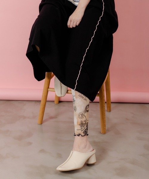 ScoLar（スカラー）の「153625：バイクゲーム柄メロウ切替ワンピース（ワンピース・レディース・ブルー/ブラック・M）」の21枚目の写真