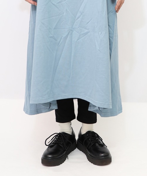 ScoLar（スカラー）の「153625：バイクゲーム柄メロウ切替ワンピース（ワンピース・レディース・ブルー/ブラック・M）」の12枚目の写真