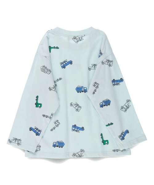 BRANSHES（ブランシェス）の「【ブランシェスmini】アソート長袖Tシャツ（Tシャツ/カットソー・キッズ・ライトグリーン/ブルー/シャーベット/杢グレー/ライトベージュ・120/110/100/90/130/80）」の17枚目の写真