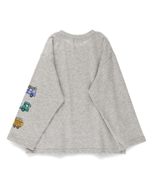 BRANSHES（ブランシェス）の「【ブランシェスmini】アソート長袖Tシャツ（Tシャツ/カットソー・キッズ・ライトグリーン/ブルー/シャーベット/杢グレー/ライトベージュ・120/110/100/90/130/80）」の13枚目の写真