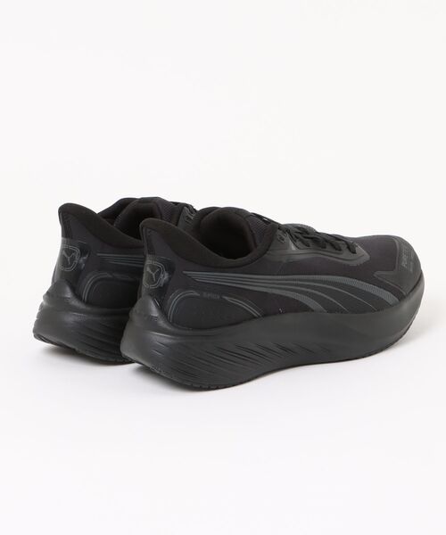 PUMA（プーマ）の「PUMA プーマ POUNCE LITE PTX EASE IN【耐水】メンズスニーカー(パウンスライトPTXイーズイン) 312672（スニーカー・メンズ・ホワイト/ブラック×ブラック・27.5cm/26.0cm/27.0cm/28.0cm/25.5cm/26.5cm）」の3枚目の写真